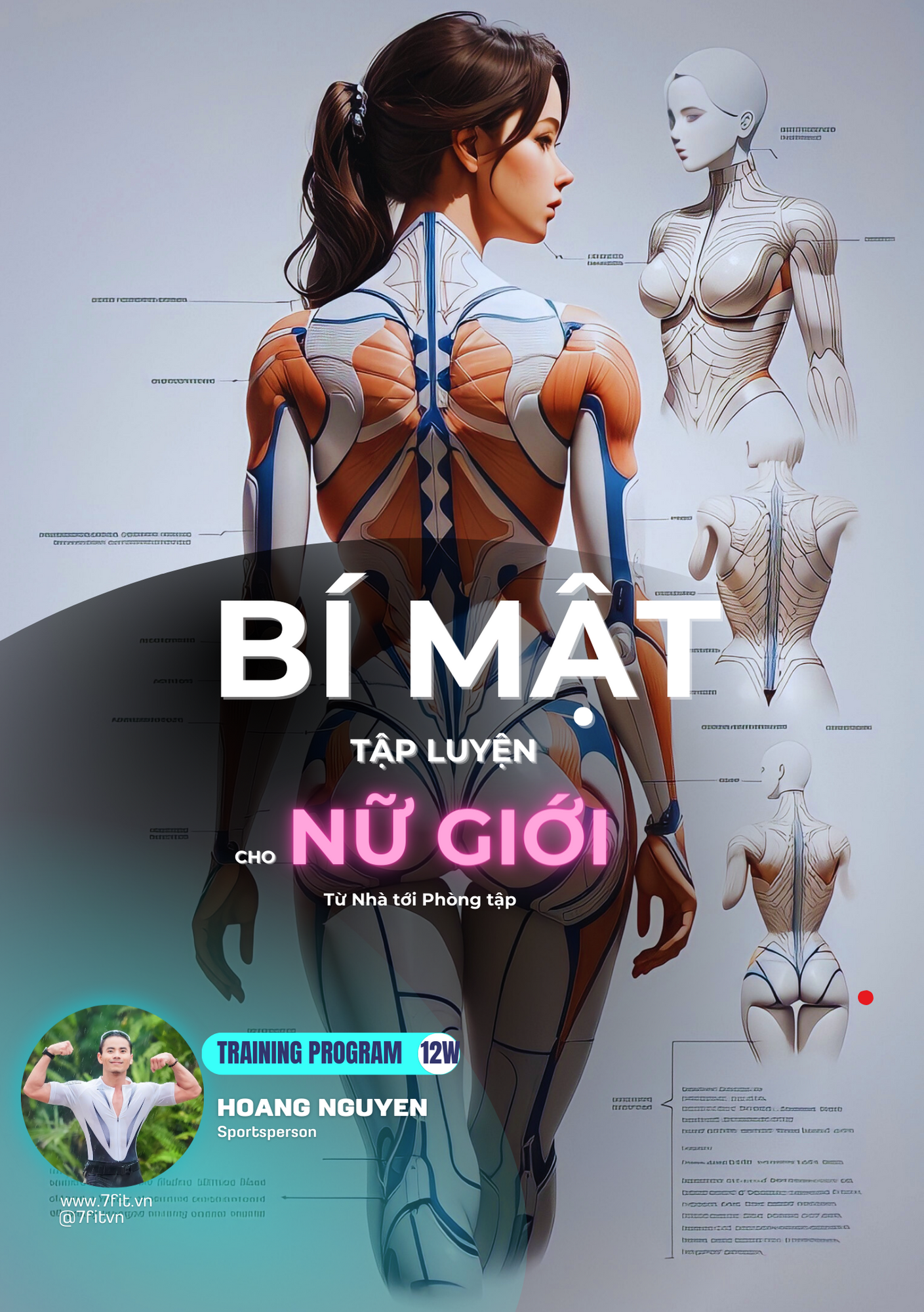 Bí MậtTập Luyện Cho Nữ Giới + Giáo Án 12 Tuần Từ Nhà Tới Phòng Tập